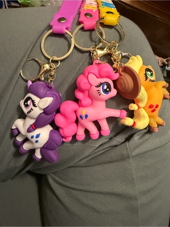 Accessories - Cute Pony Keychain set of 3